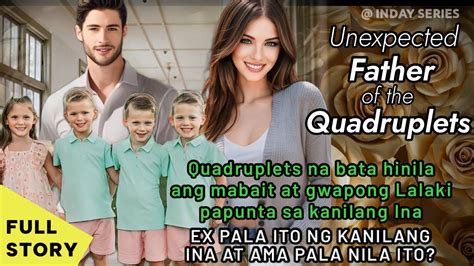 QUADRUPLETS NA BATA HINILA ANG GWAPONG LALAKI .